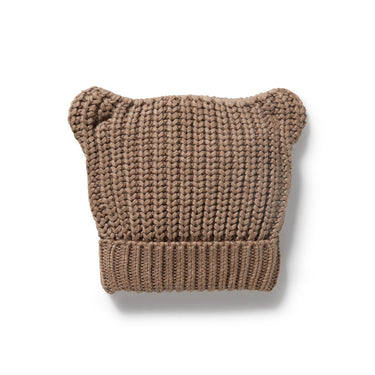 Wilson & Frenchy - Coco Speckle Organic Knitted Bear Hat